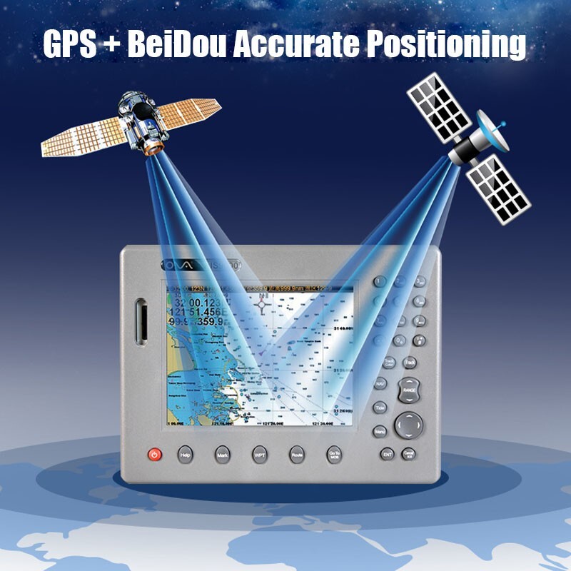 8'' Automatic Identification System GPS Navigator Satellite AIS Marine Equipment