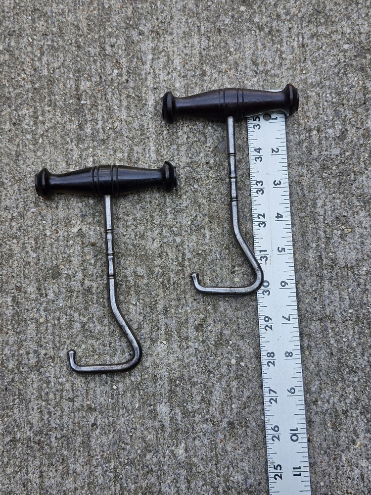 Vintage riding Boot Pullers Hooks 2-lifters