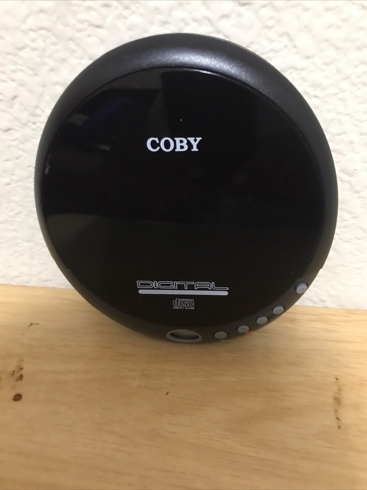 Coby Portable Disk CD Player digital CD-191-BLK