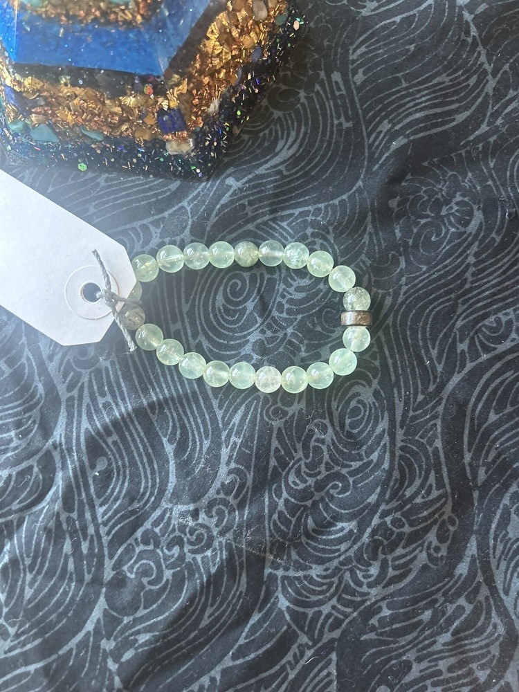 Prehnite Crystal Bracelet Metaphysical