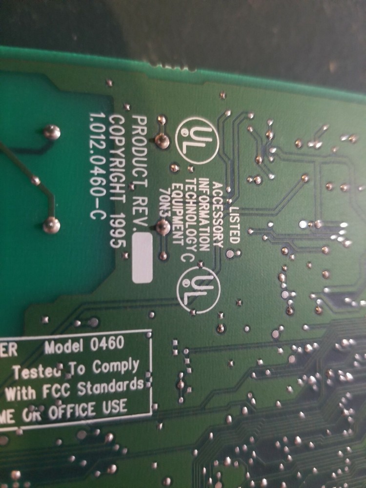 US Robotics 1.012.0460C 0460C Modem Card