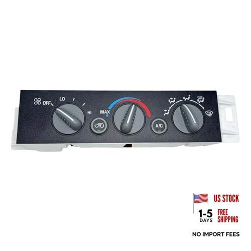 AC Heater Control Panel Climate Control Module Switch Without Rear 599-007