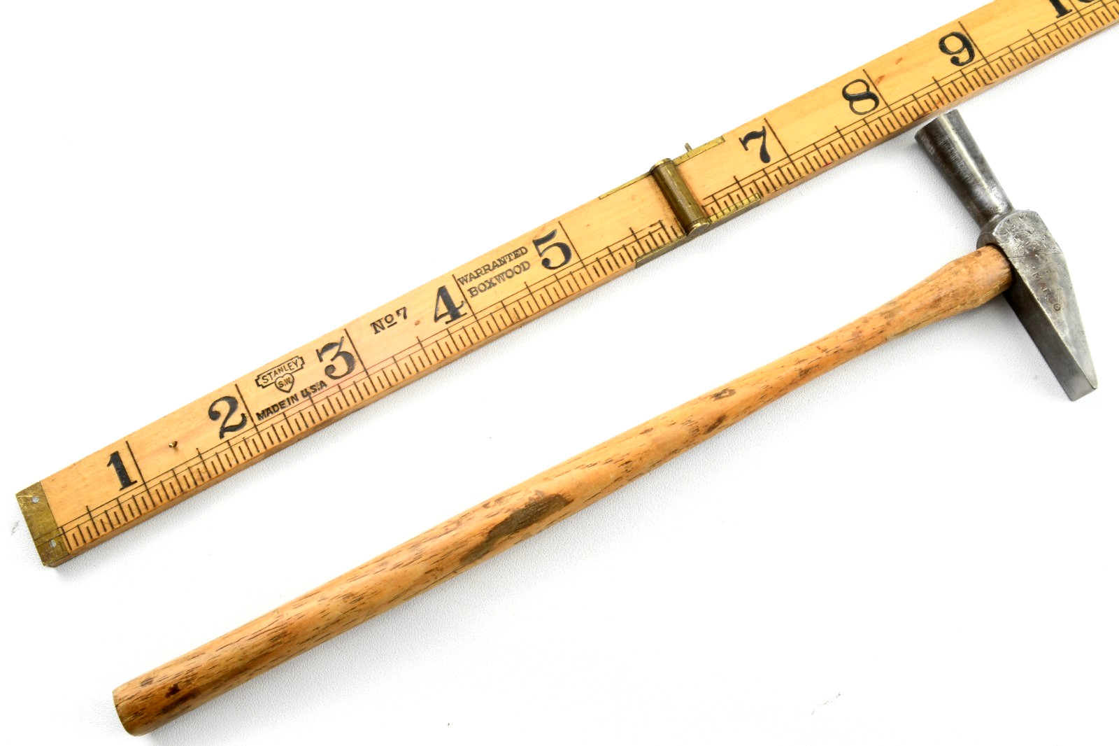 Vintage Small Jeweler's  Hammer, Unmarked, Perfect Handle