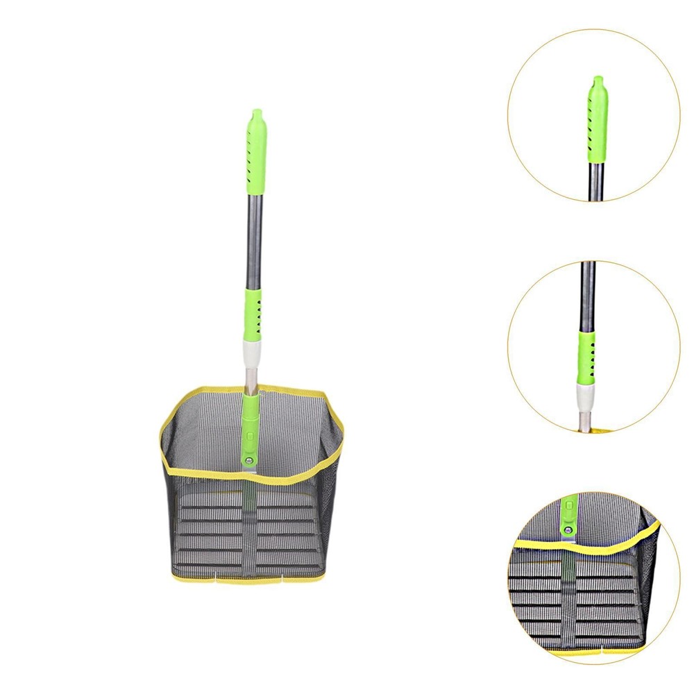 Table Tennis Ball Picker Adjustable Pickup Retractable Container Picking Net
