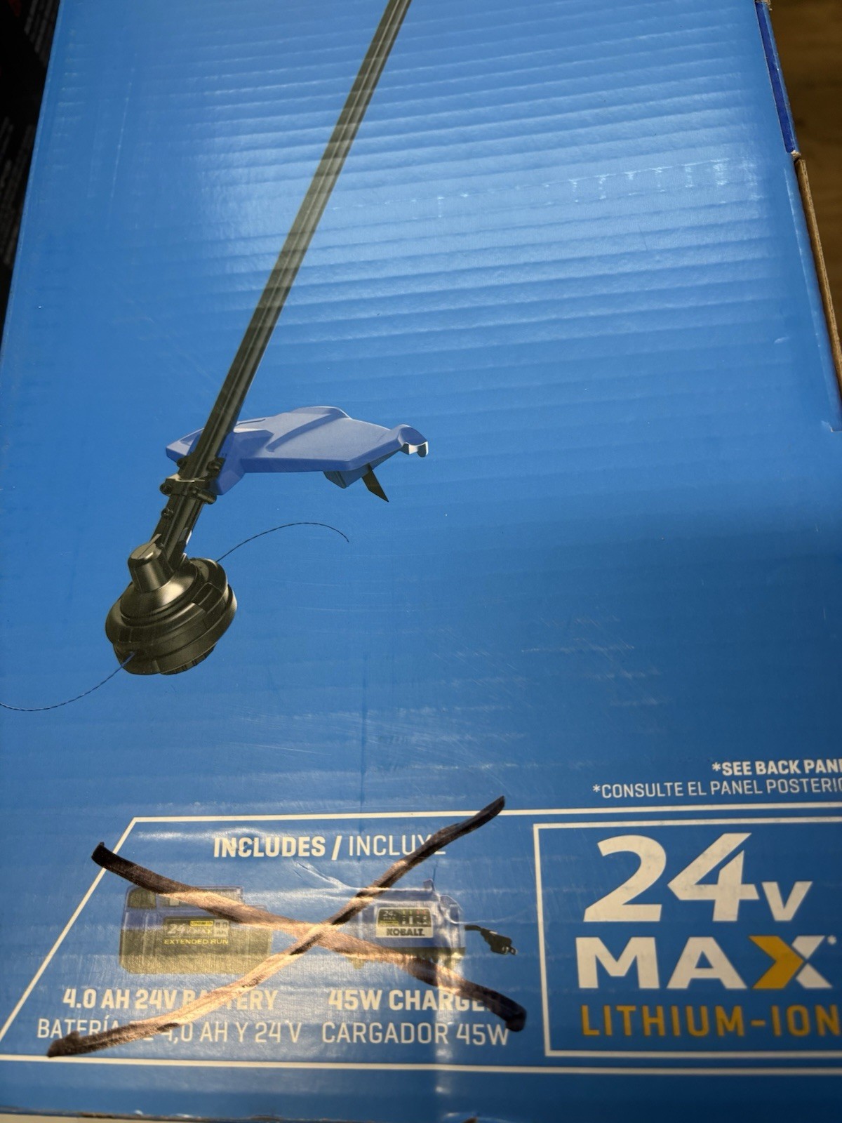 Kobalt String Trimmer Tool Only 5129684 24V.NB 0082