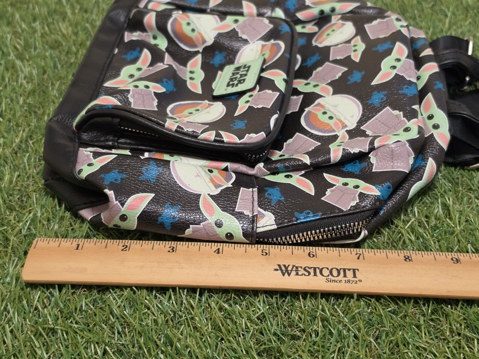 Disney Star Wars The Child Mini Backpack Black Grogu Yoda The Mandalorian NWT