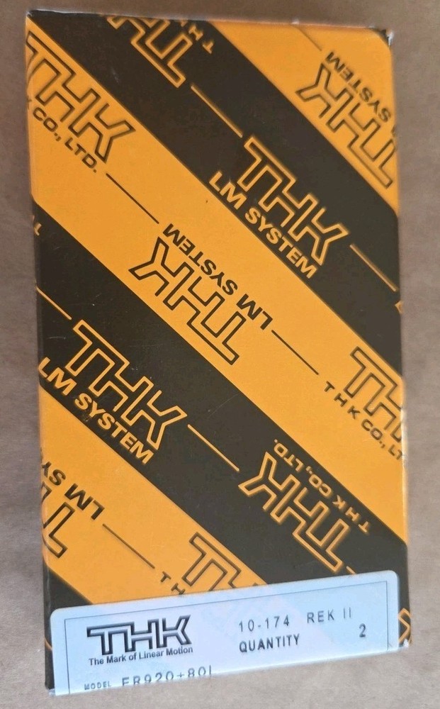 THK ER920+80L Precision Linear Slide Pack 2 Pack