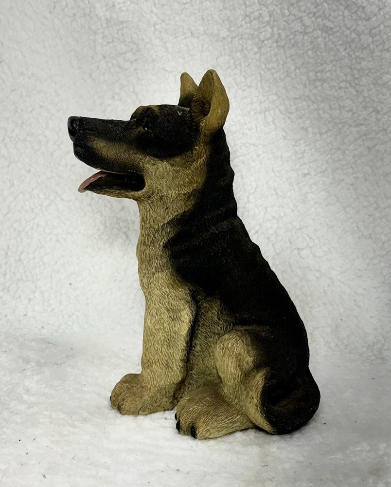 German Shepherd Poly Resin Dog Statue