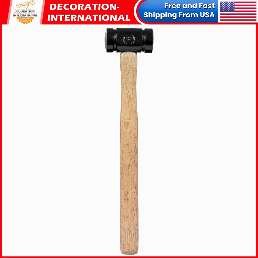 36 oz Rounding Hammer Blacksmith Engineer Drilling Handmade Knife Making Forge