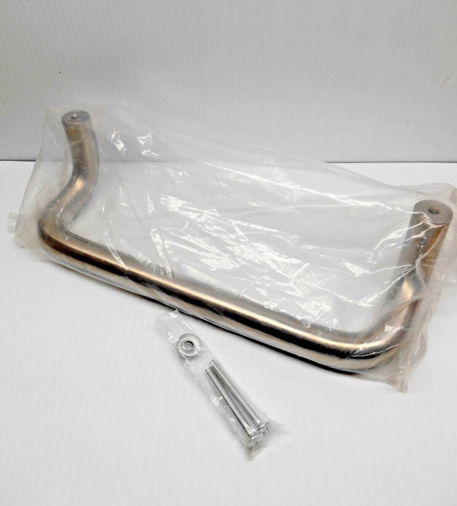 Ives IR 8190–2 90 Degree Offset Door Pull, 12″ US32D