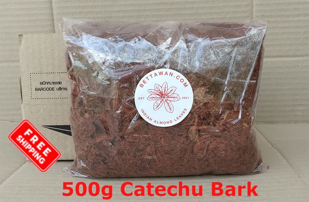 500g Catechu Bark for simulating blackwater condition in aquarium, betta, fish