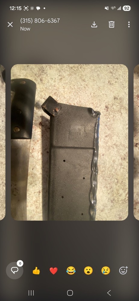 1996 Afghan War Machete