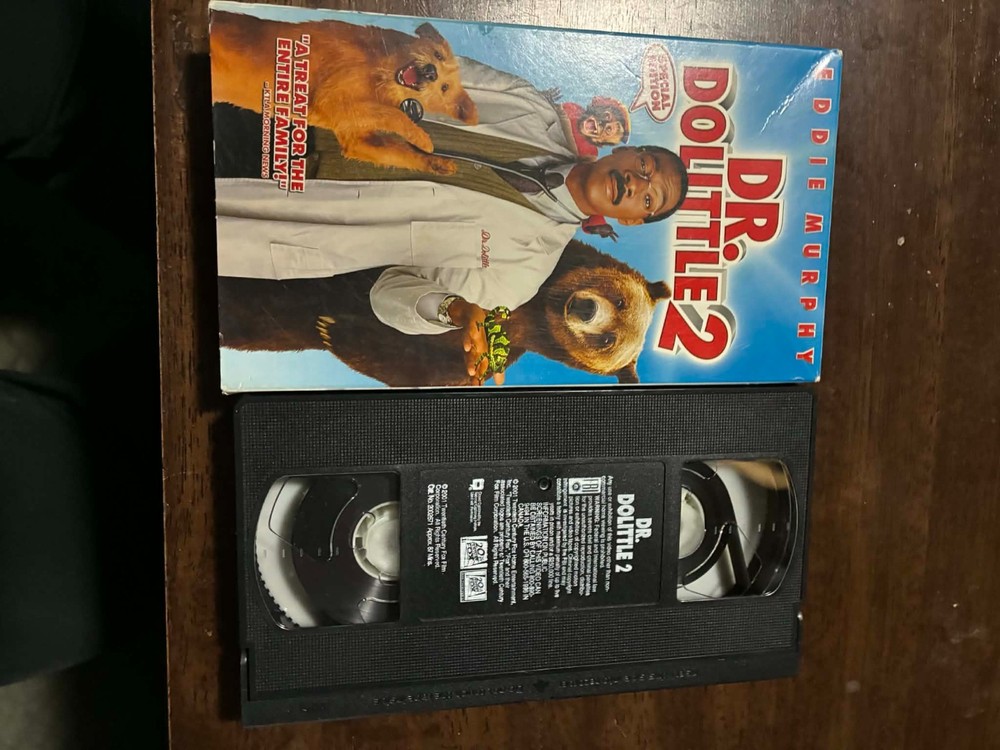VHS Dr. Dolittle 2 Eddie Murphy