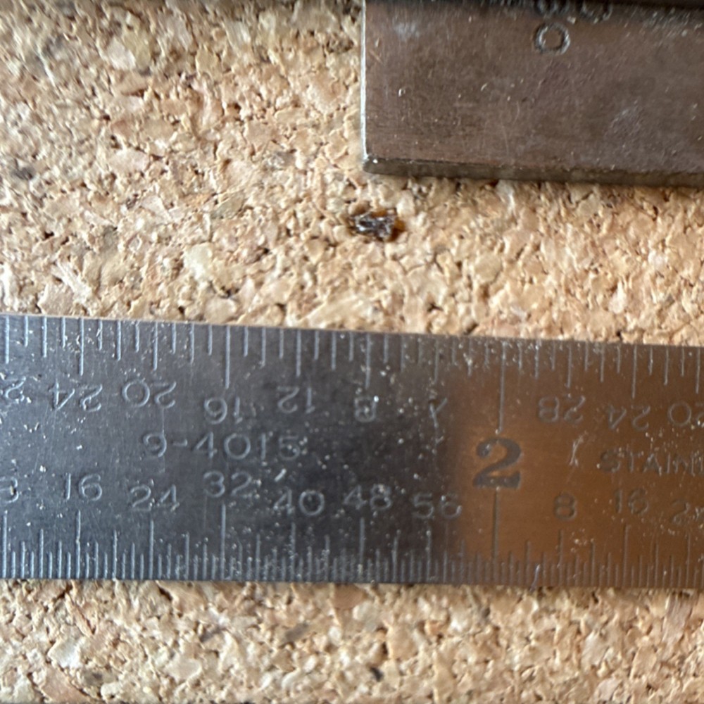 Lufkin No. 892 Rectangular Head Protractor with 6 in Blade, 0-180° Range