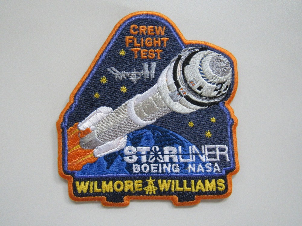 Boeing CST-100 Starliner Crew Flight Test Patch Jacket NASA Space Mission Rocket