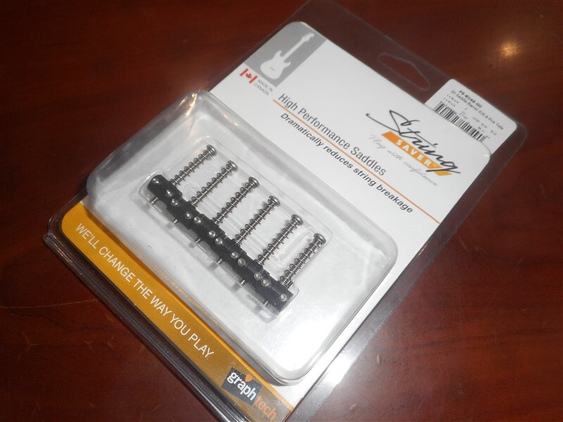 NEW - Graph Tech IOS String Saver Saddles For Tele, #PS-8166-00