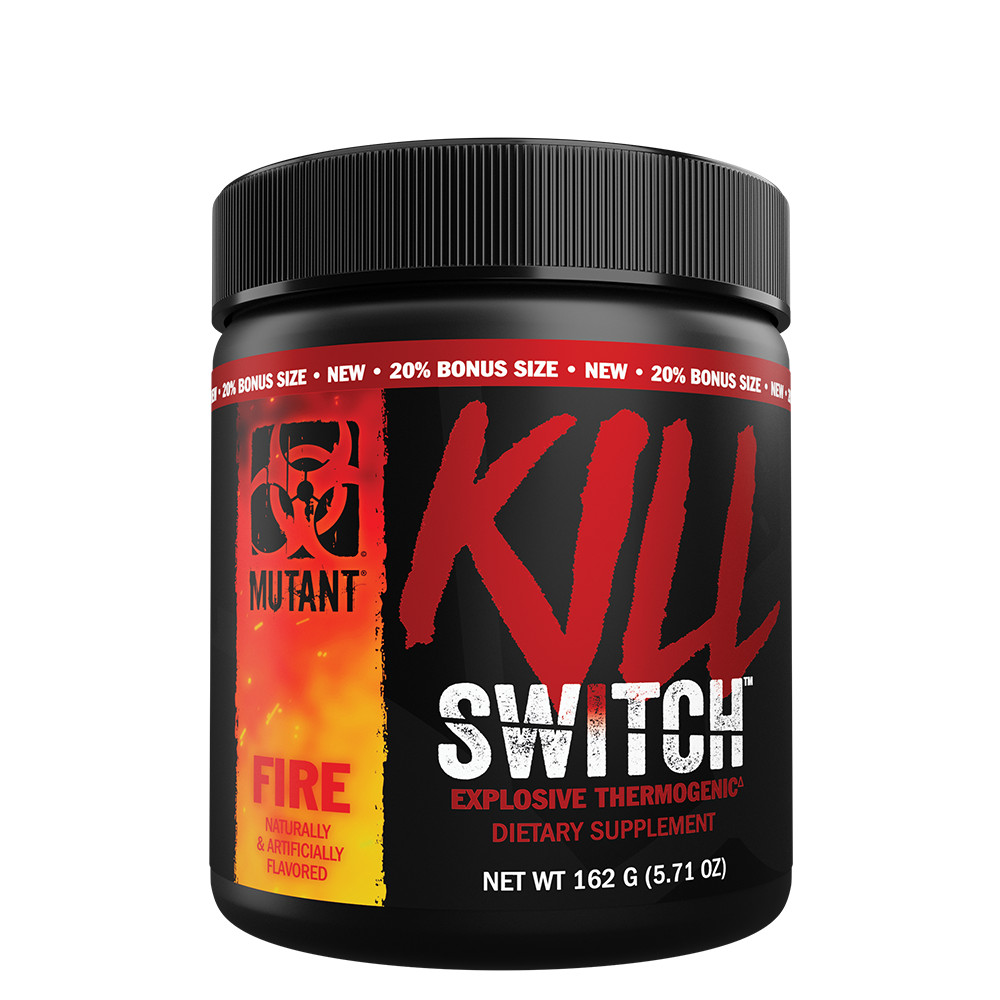 MUTANT KILL SWITCH Thermogenic Fat Burner Explosive Weight Loss 36 Servings