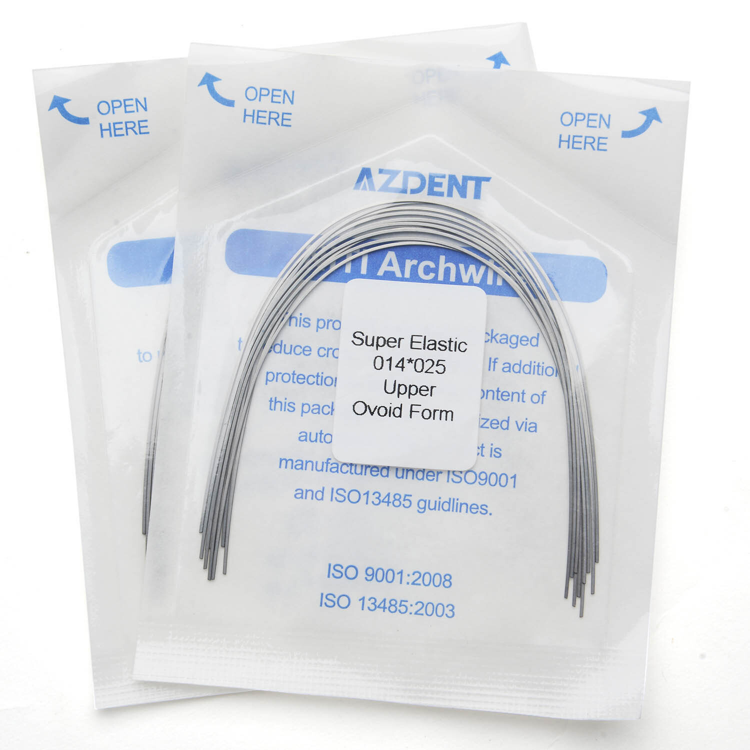 AZDENT Dental Orthodontic Super Elastic Niti Arch Wires Rectangular Ovoid FDA