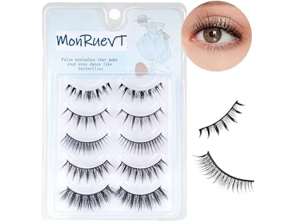MONRUEVT Handmade False Eyelashes