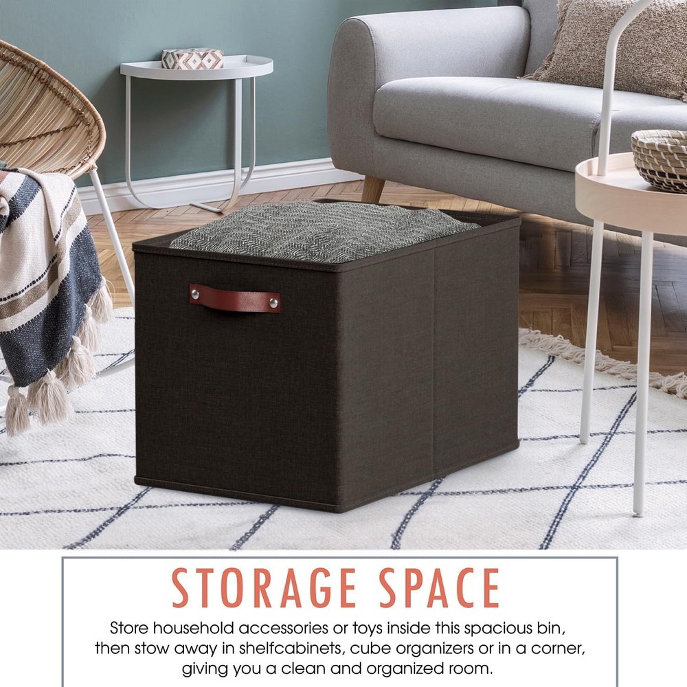 13 x 15 x 13 Karaks Storage Cube Storage Box, Foldable Storage Box