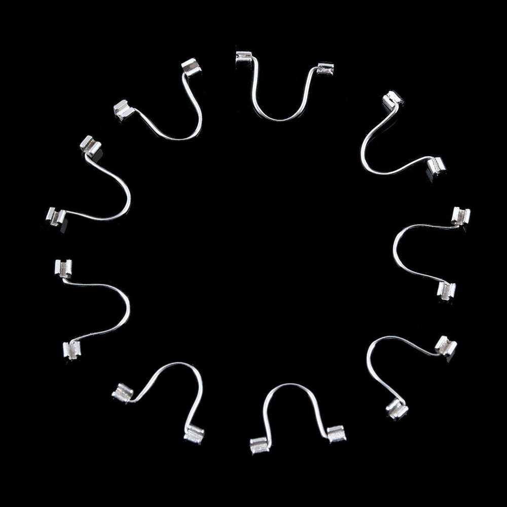 10 Pcs Dental Orthodontic Anterior Torque Rectangular Spring S/M/L Universal