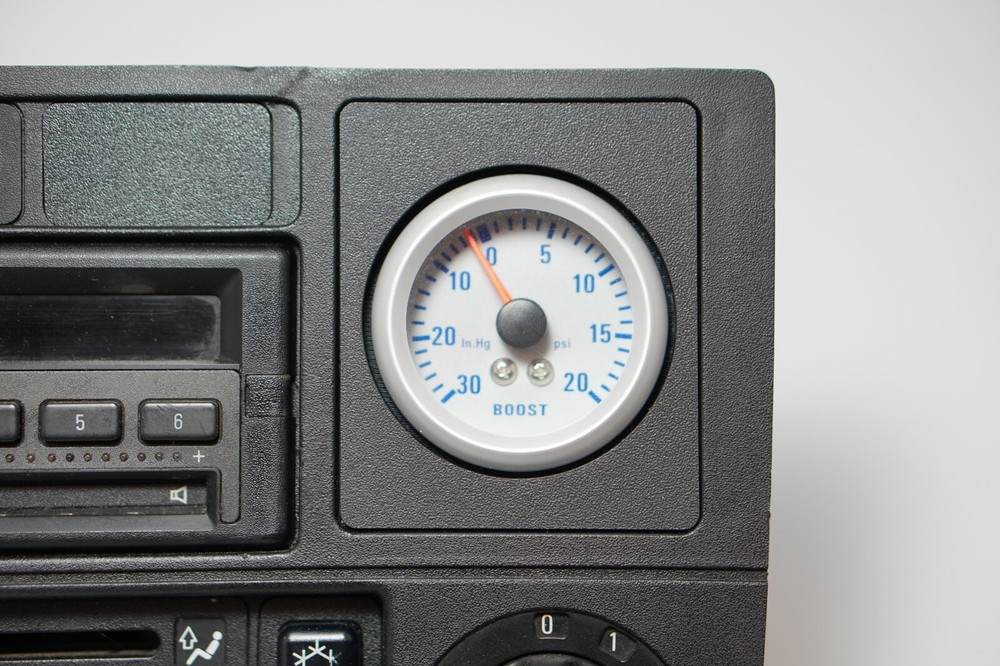 BMW E30 13 / 6 Button OBC Delete 52mm Gauge Mount On Board Computer E28 E24