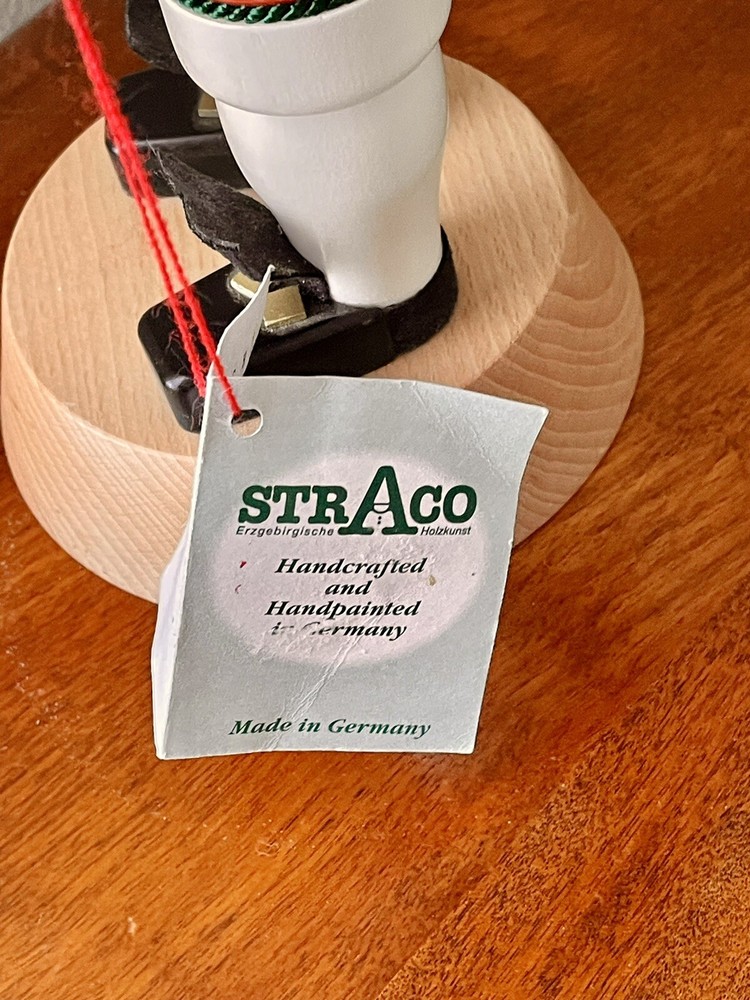 Straco Nutcracker ECHT ERZGEBIRGE Made in Germany Holzkunst