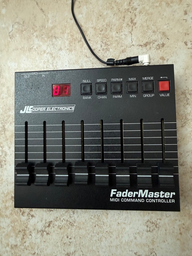 JL Cooper Electronics Midi Command Controller FaderMaster