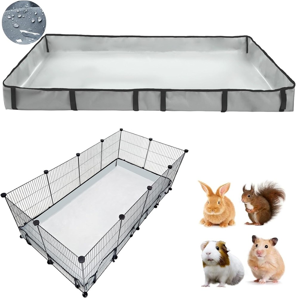 Clean & Safe 24x48 Waterproof Cage Liner for Small Animals - Easy Care Solution
