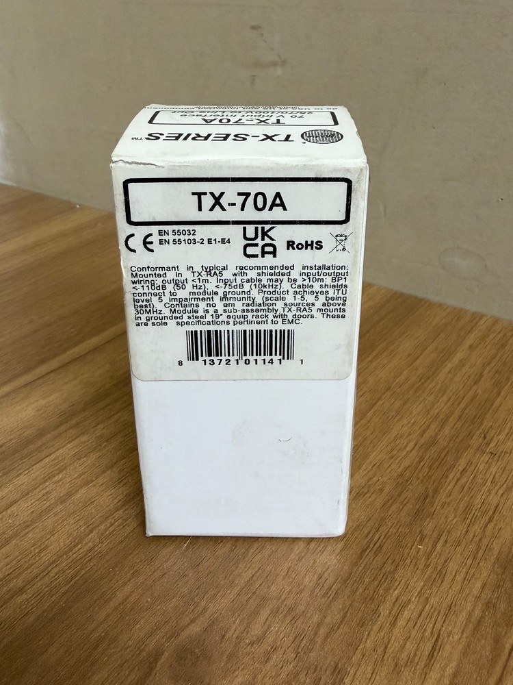 RDL TX-70A Input Interface with Unbalanced Line Out