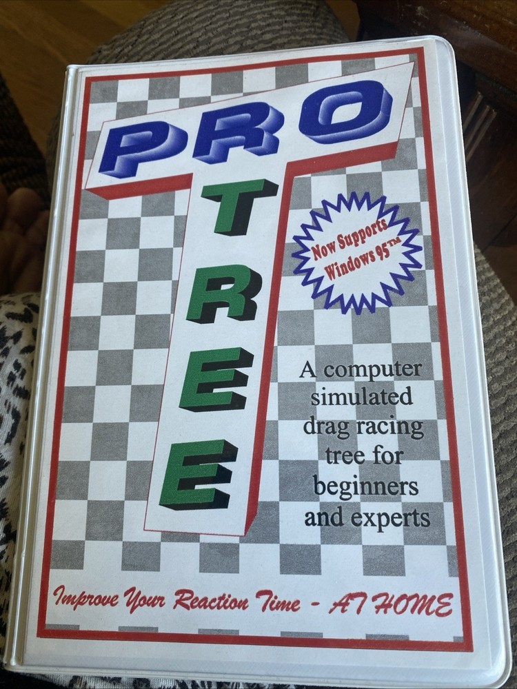 Vintage Pro Tree Drag Racing Tree Simulator Windows 3 1/2” Diskette