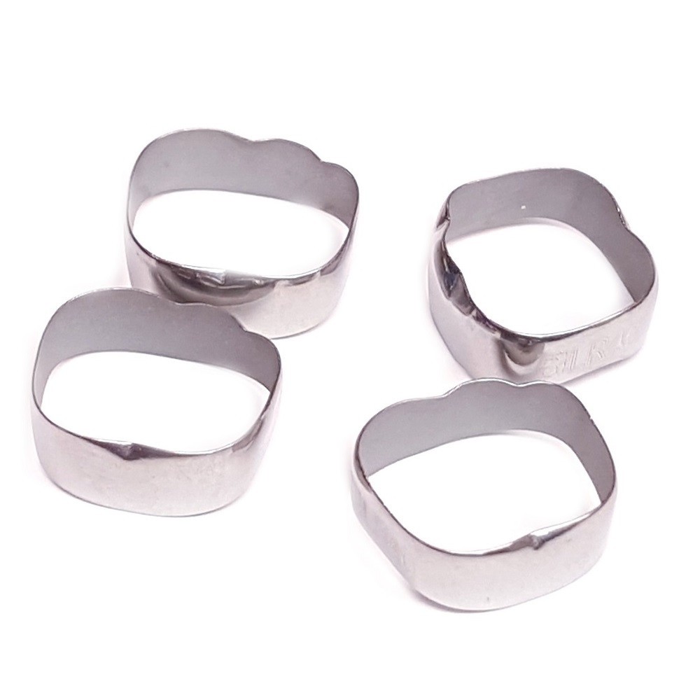 Molar and Bicuspid Bands, Bicuspid Narrow, #8, #9, 12/Pkg
