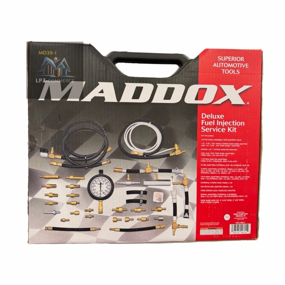 Maddox Fuel Injection Tester Kit – 0–140 PSI