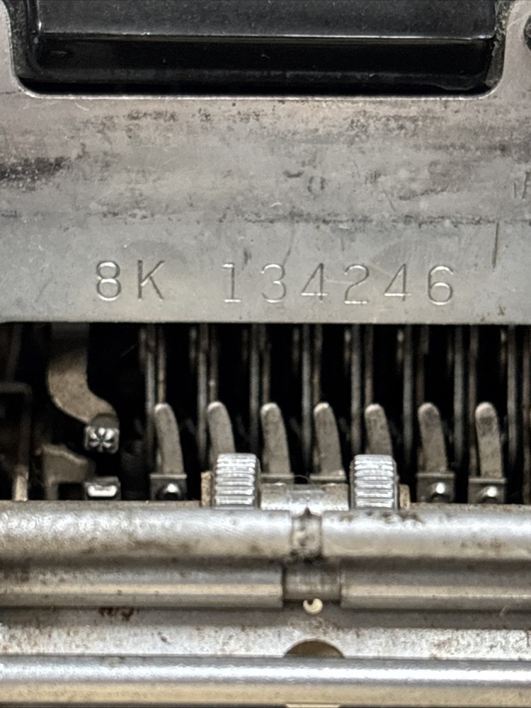 Vintage Smith & Corona Hand Crank Adding Machine