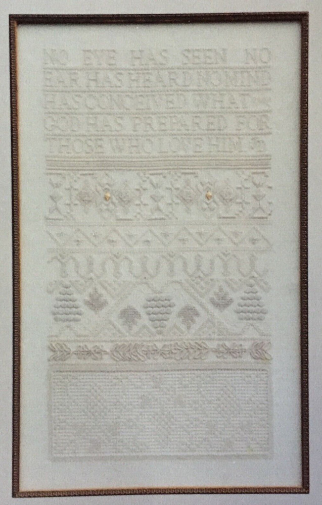 Millennium Thoughts Cross Stitch Chart Liz Navickas Designs 1999