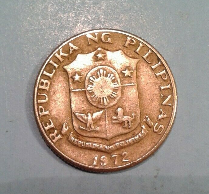 Philippines 10 Centavos coin 1972