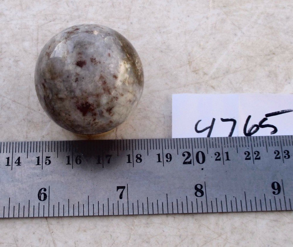 Fluorescent Chalcedony 35mm Sphere for Collection 4765