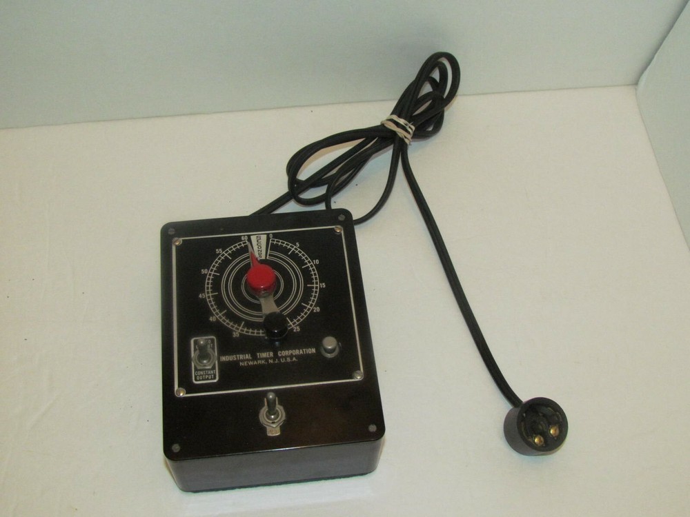 INDUSTRIAL TIMER CORPORATION  60 second timer