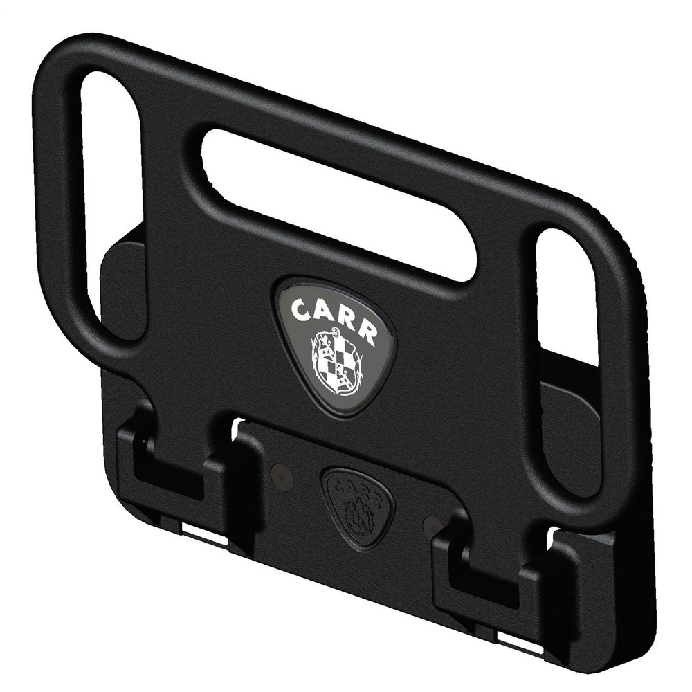 Carr 194011 HD Mega Step Hitch Mount; Non LED Step Surface; XP3 Black; Single