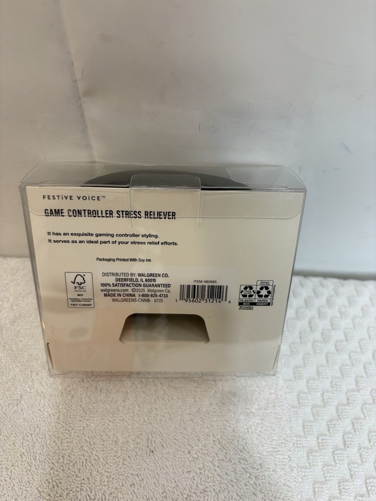 FESTiVE VOiCE™GAME CONTROLLER STRESS RELIEVER