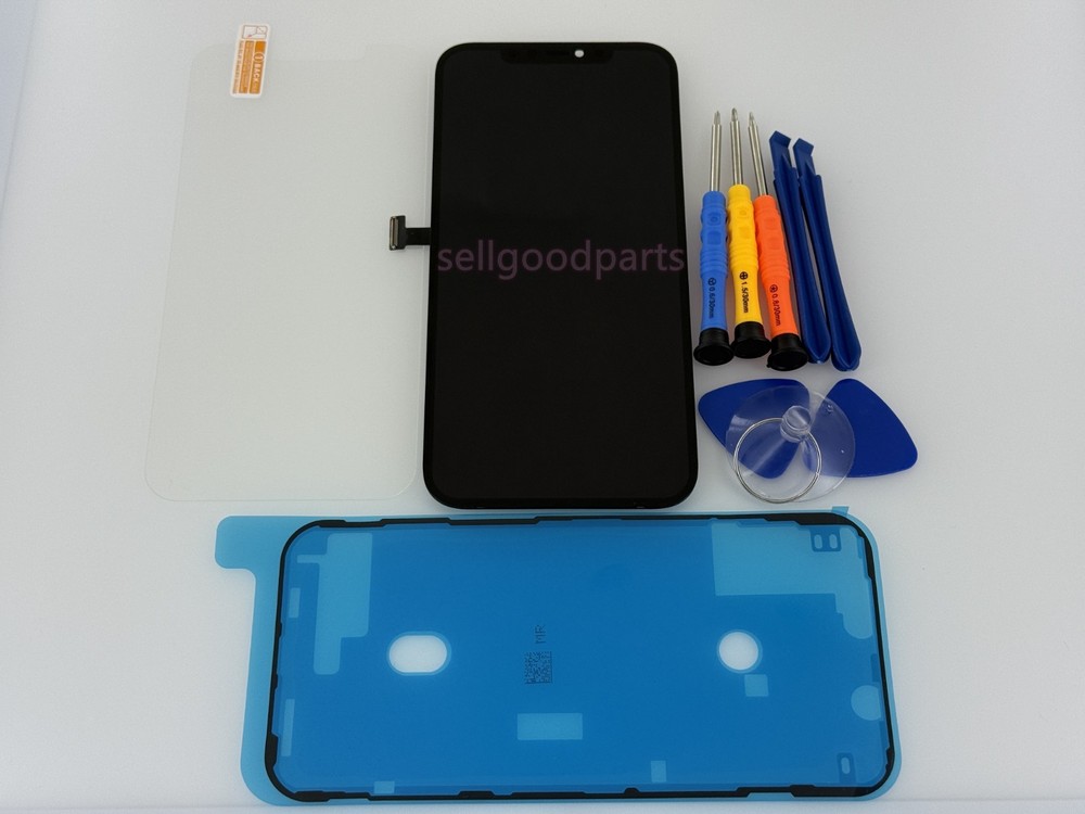 Genuine OEM iPhone 12 Pro Max Black OLED Replacement Screen Digitizer "Grade A"