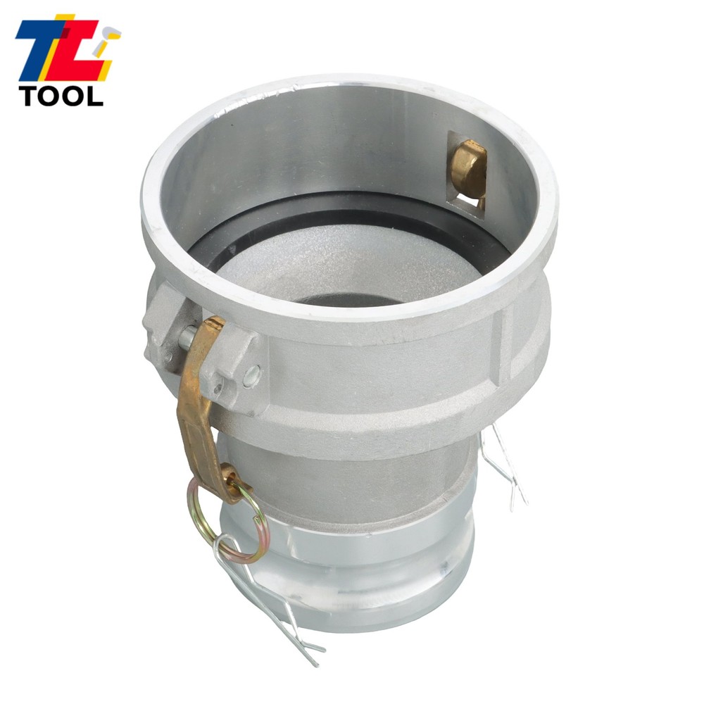 Type DA 4" to 3" Aluminum Camlock Reducing Coupling, Grooved