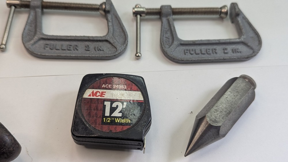 Small group of woodworking tools