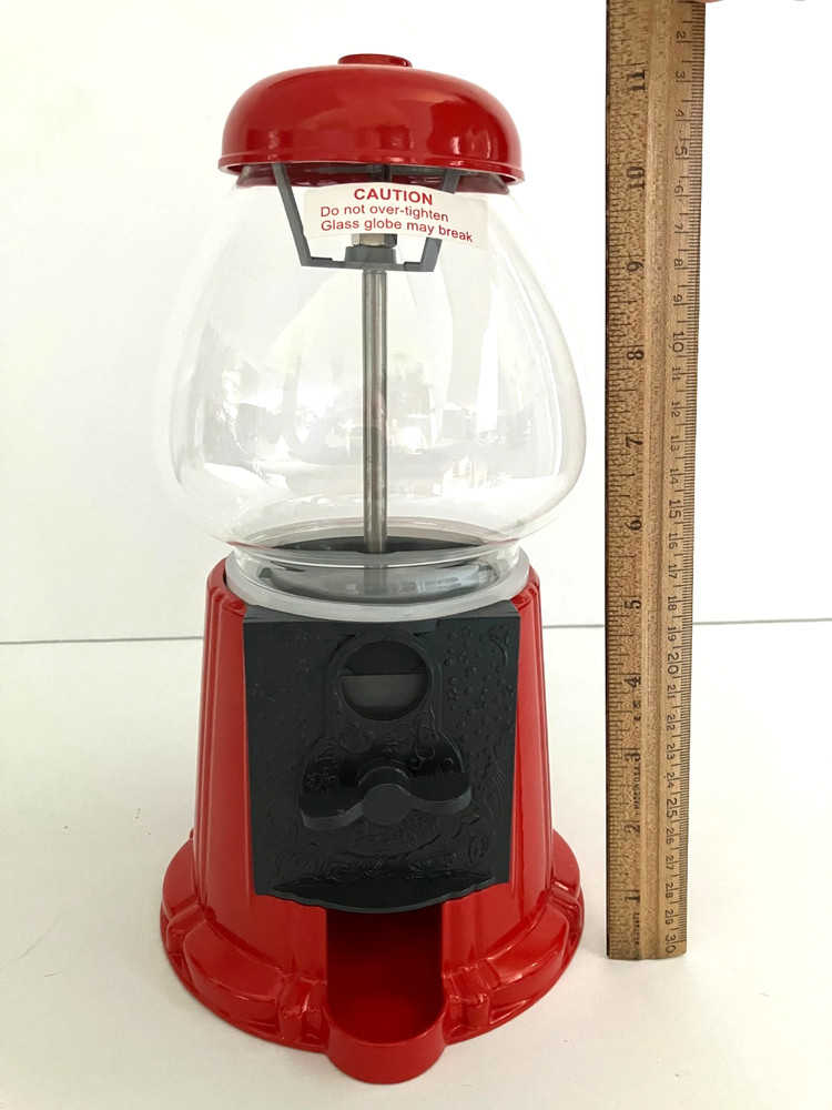 11" Gumball Machine Bubble Gum Candy Dispenser