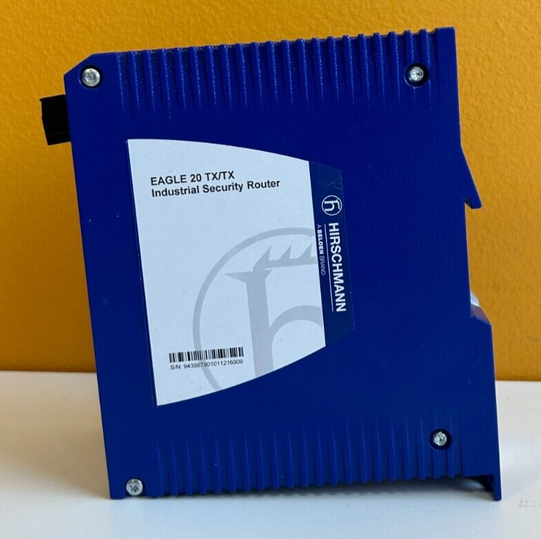 Hirschmann EAGLE 20 TX/TX Industrial Firewall / VPN-Router. Tested!