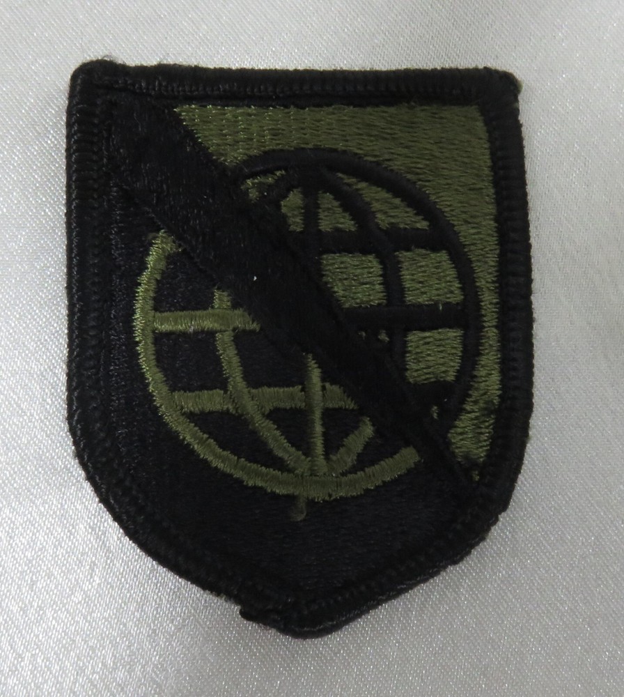 UUnited States Army Information Systems Command Single Military Patch