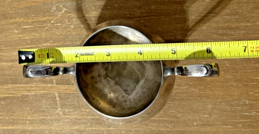 Vintage ONEIDA Silverplate 3 Piece Tea Serving Set Teapot Cream & Sugar