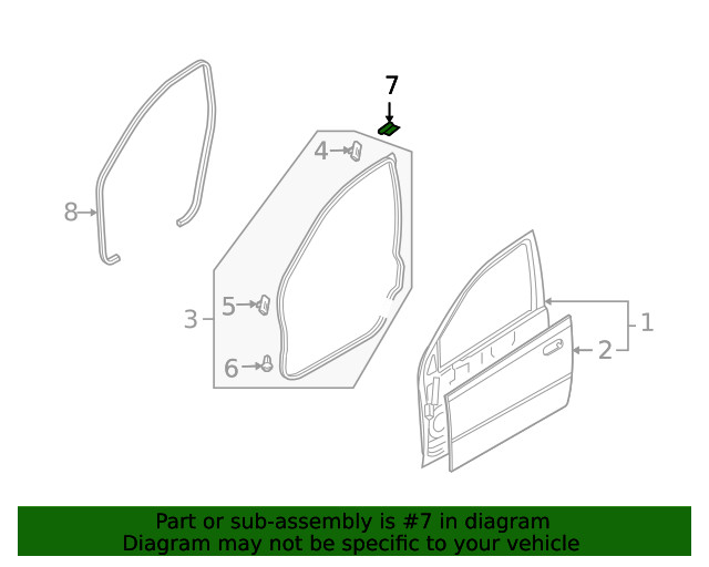 Genuine GM Multi-Purpose Clip 96323476