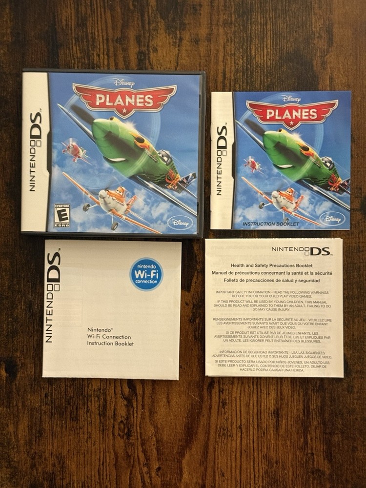 Disney's Planes Nintendo DS Case Only With Manual / insert