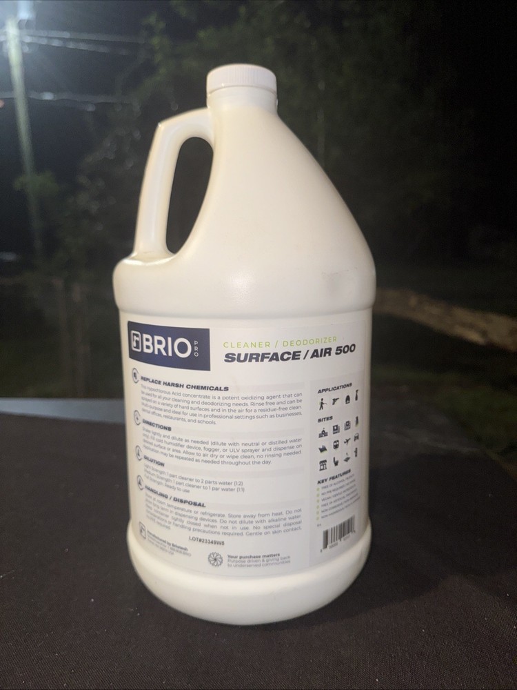 Briotech BrioPro Surface / Air 500 by Briotech, 2 Gallons